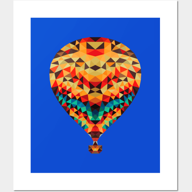 Hot Air Balloon Wall Art by MKD